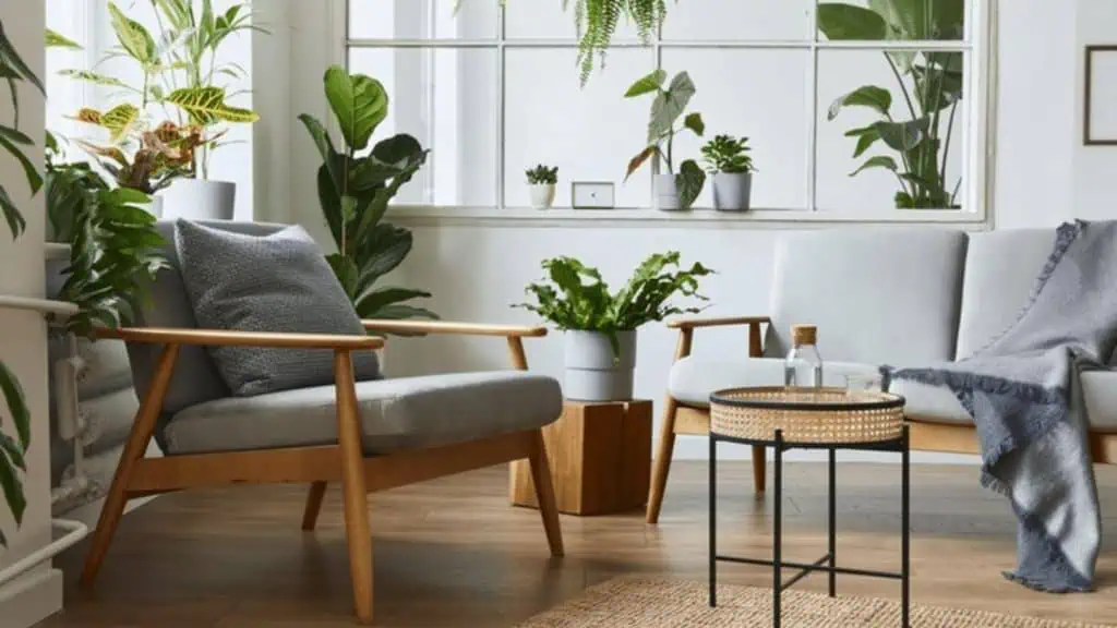 Casa con Plantas - Beneficios de las Plantas