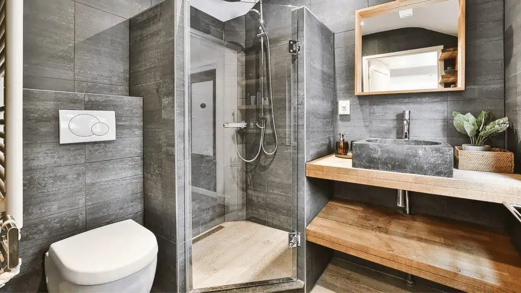 Baños pequeños modernos - Baño moderno