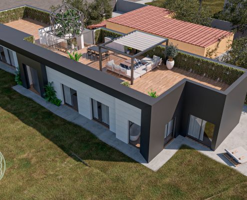 Estudio de arquitectura en Zaragoza - Vivienda unifamiliar en Cadrete