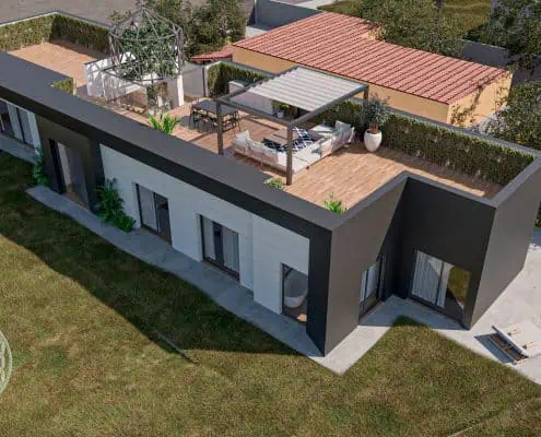 Estudio de arquitectura en Zaragoza - Vivienda unifamiliar en Cadrete