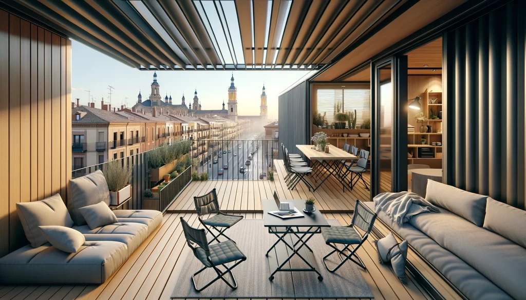 ideas para terrazas - Terraza multifuncional