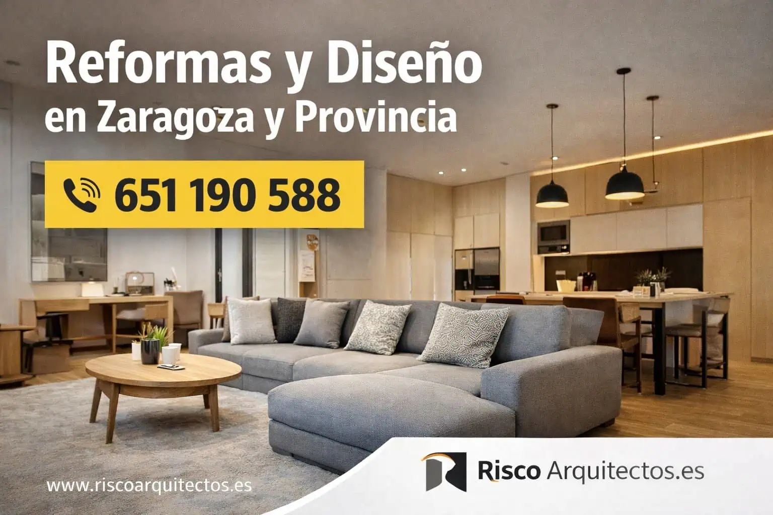 Reforma integral y diseño en Zaragoza y provincia - Risco Arquitectos