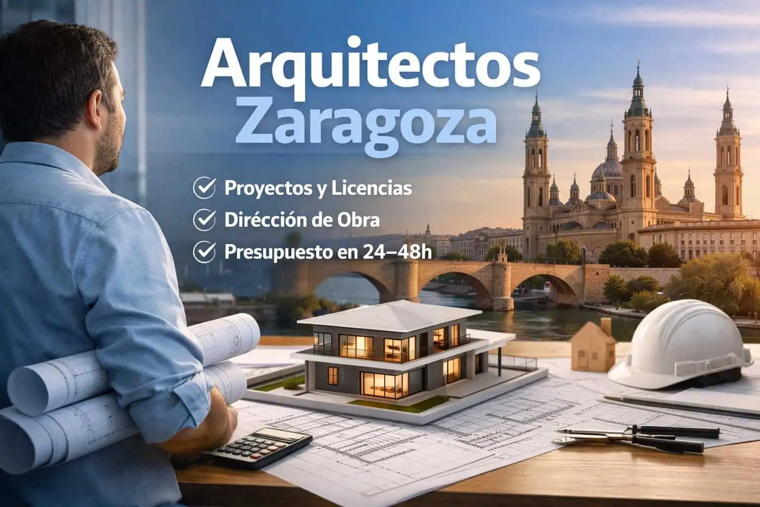 Arquitectos en Zaragoza especializados en proyectos de vivienda, licencias y presupuesto de obra