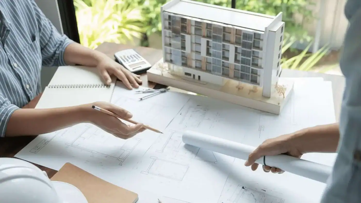 Revisión de planos y propuesta de reforma con un arquitecto en Zaragoza