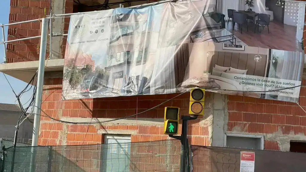 Vivienda en construcción para ilustrar los plazos reales de obra