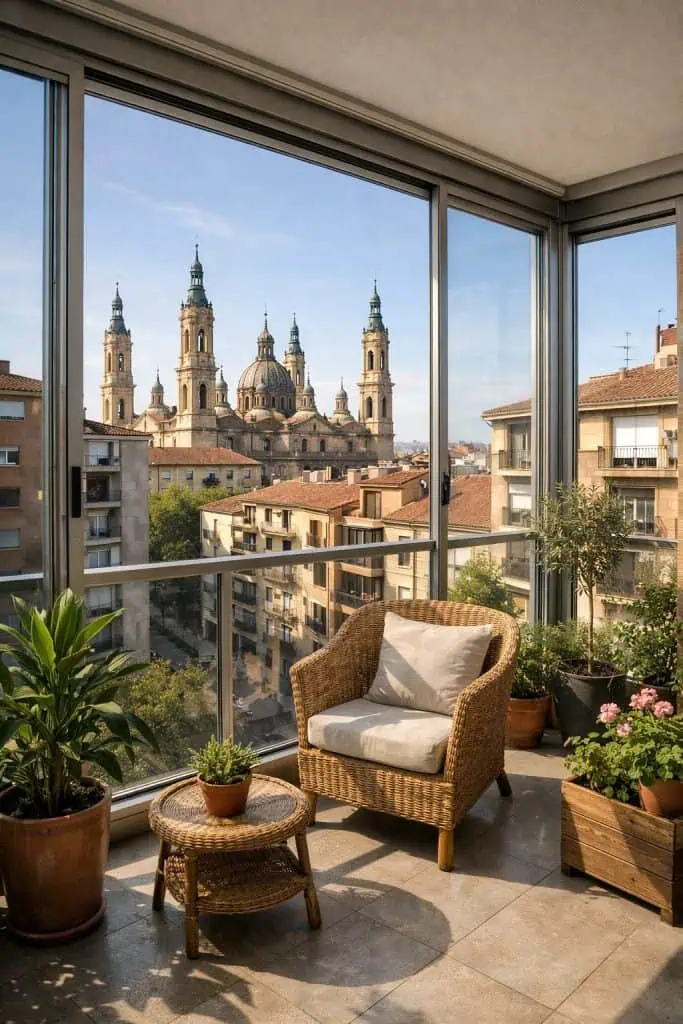 Cerramiento Terraza Zaragoza Licencia - Risco Arquitectos Zaragoza