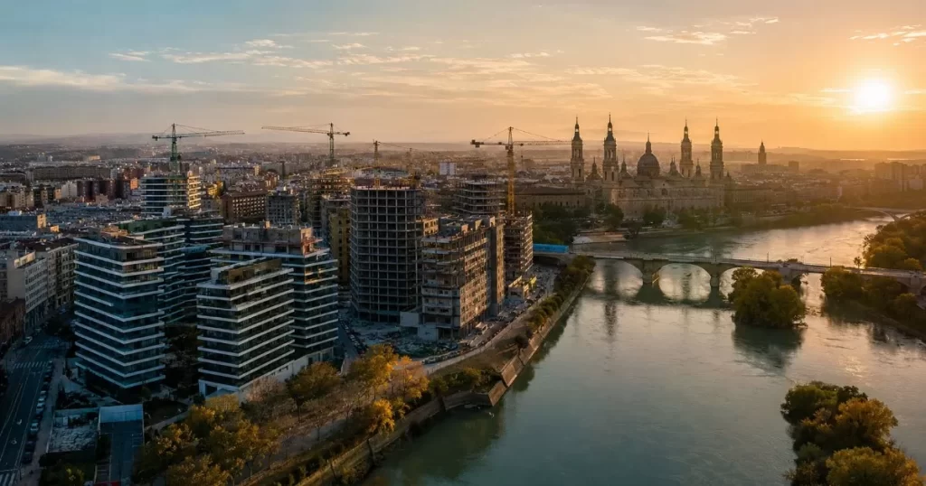 arquitectura contemporanea innovadora Zaragoza edificios modernos sostenibles