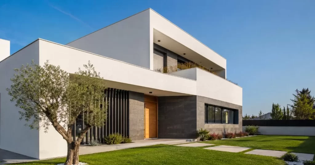 Vivienda unifamiliar de obra nueva recien terminada con jardin en Zaragoza