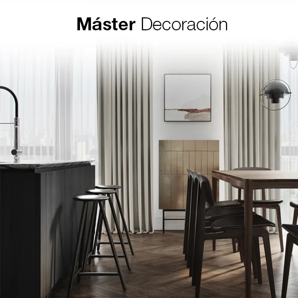 Curso master de diseño y decoración de interiores