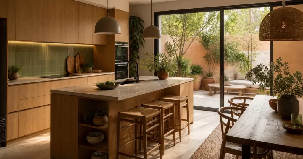 Arquitecto comparando muestras de materiales de construccion en almacen, como elegir los materiales de construccion adecuados