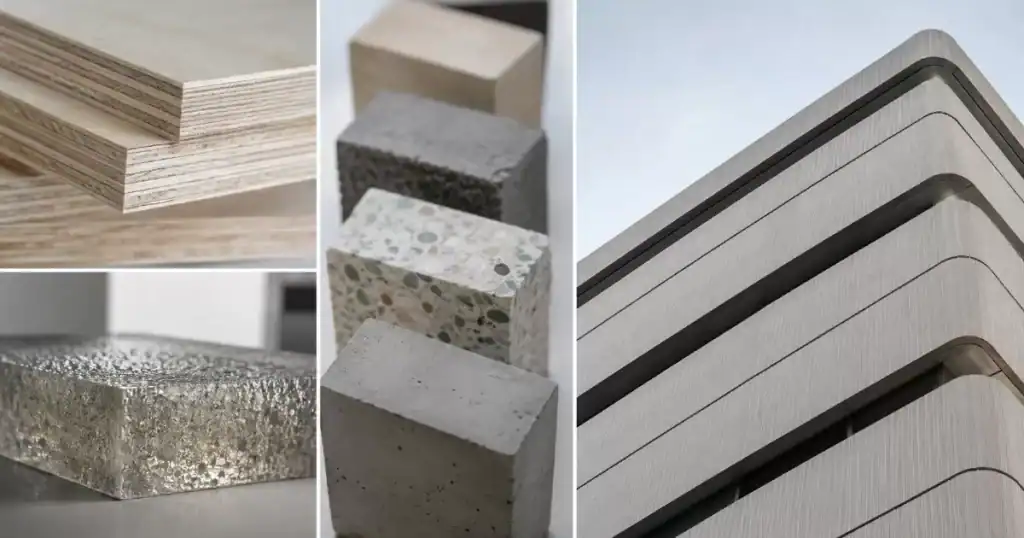 Materiales de construccion eficientes e innovadores para arquitectura futura