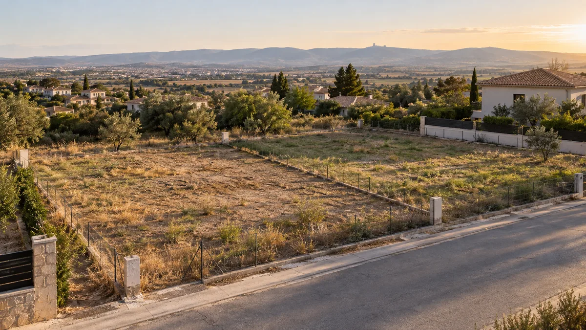 Dos parcelas contiguas estudiadas para construir una casa unifamiliar en Zaragoza